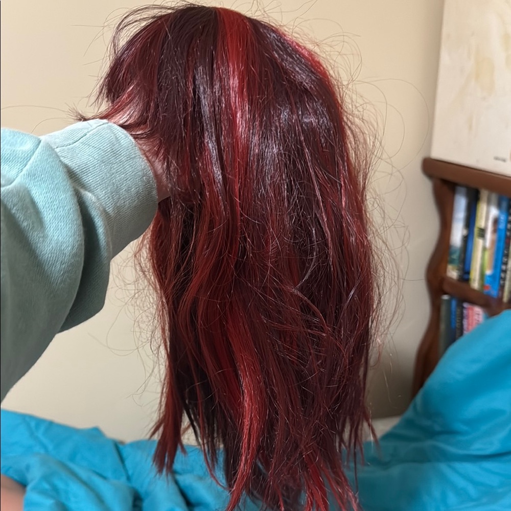 Vibrant Red wig